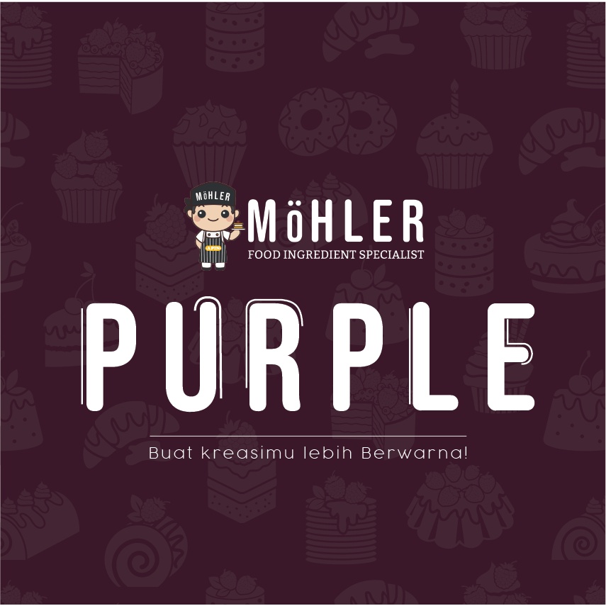 MOHLER Coloring Purple (KLIK KOMBO HEMAT UNTUK BELI 1 GRATIS 1)