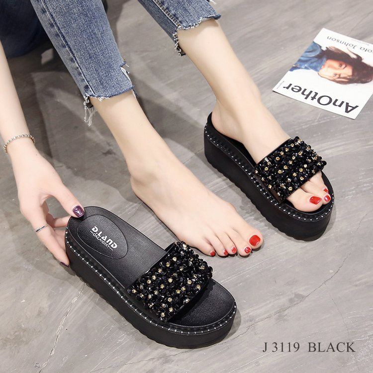 SANDAL SLOP WEDGES FASHION WAYNA 3119