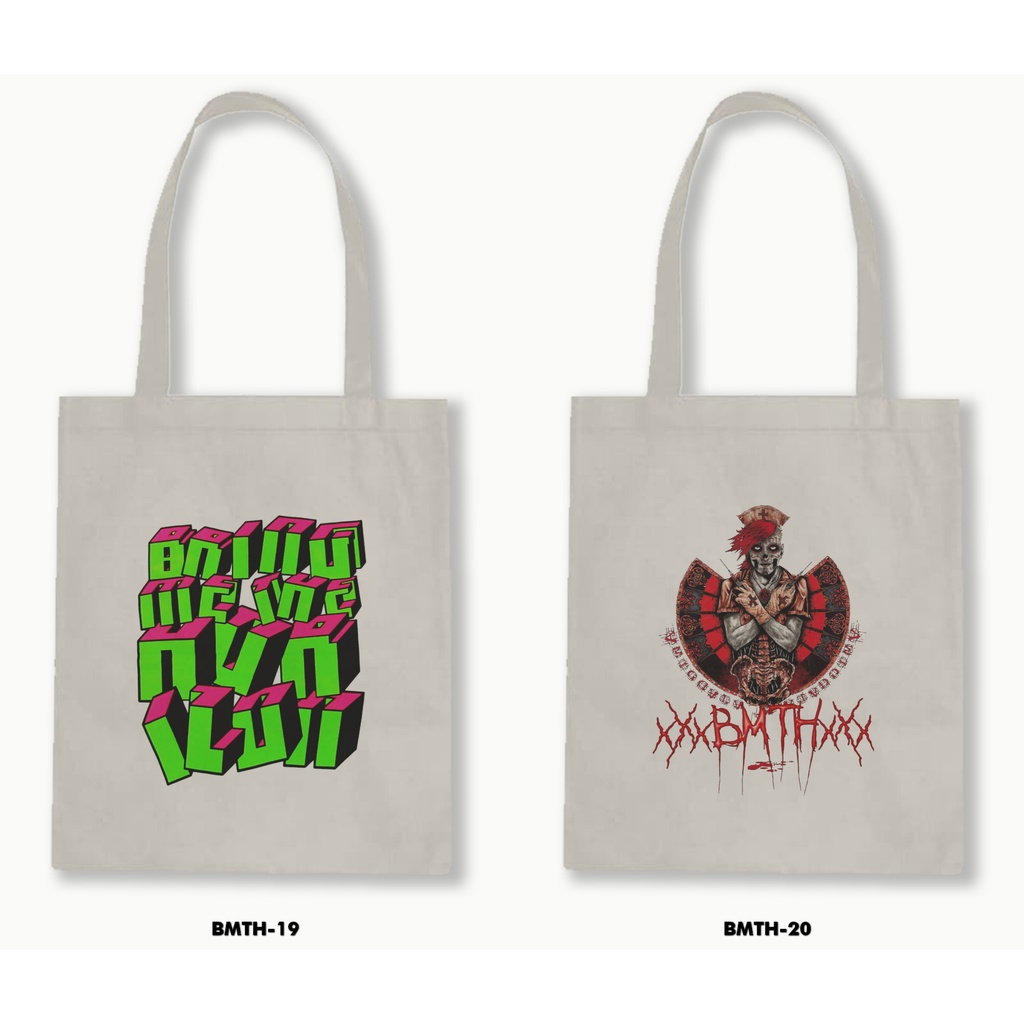 TOTE BAG RESLETING - BRING ME THE HORIZON 01