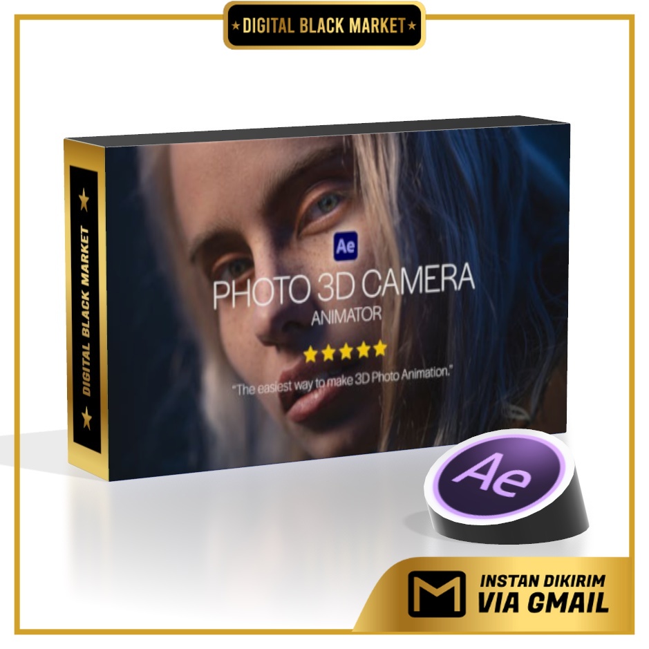 Premium Builder Photo 3D Camera Animator After Effects