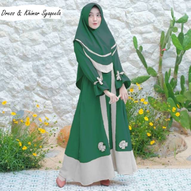 Dress Khimar Syaqeela
