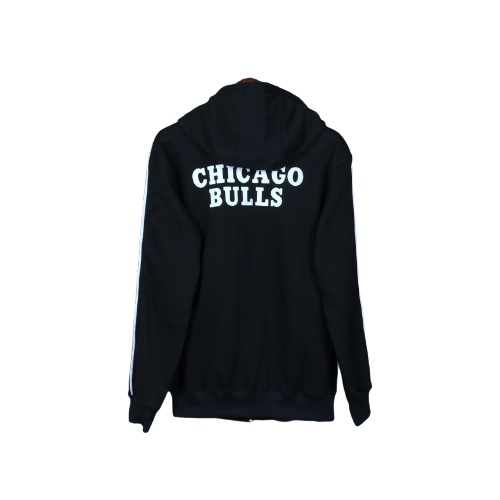 Jaket Sweater Hoodie ZIPPER NY X BULLS FADE – Black Edition Fashion Trendy Casual Pria Good Brand Qu