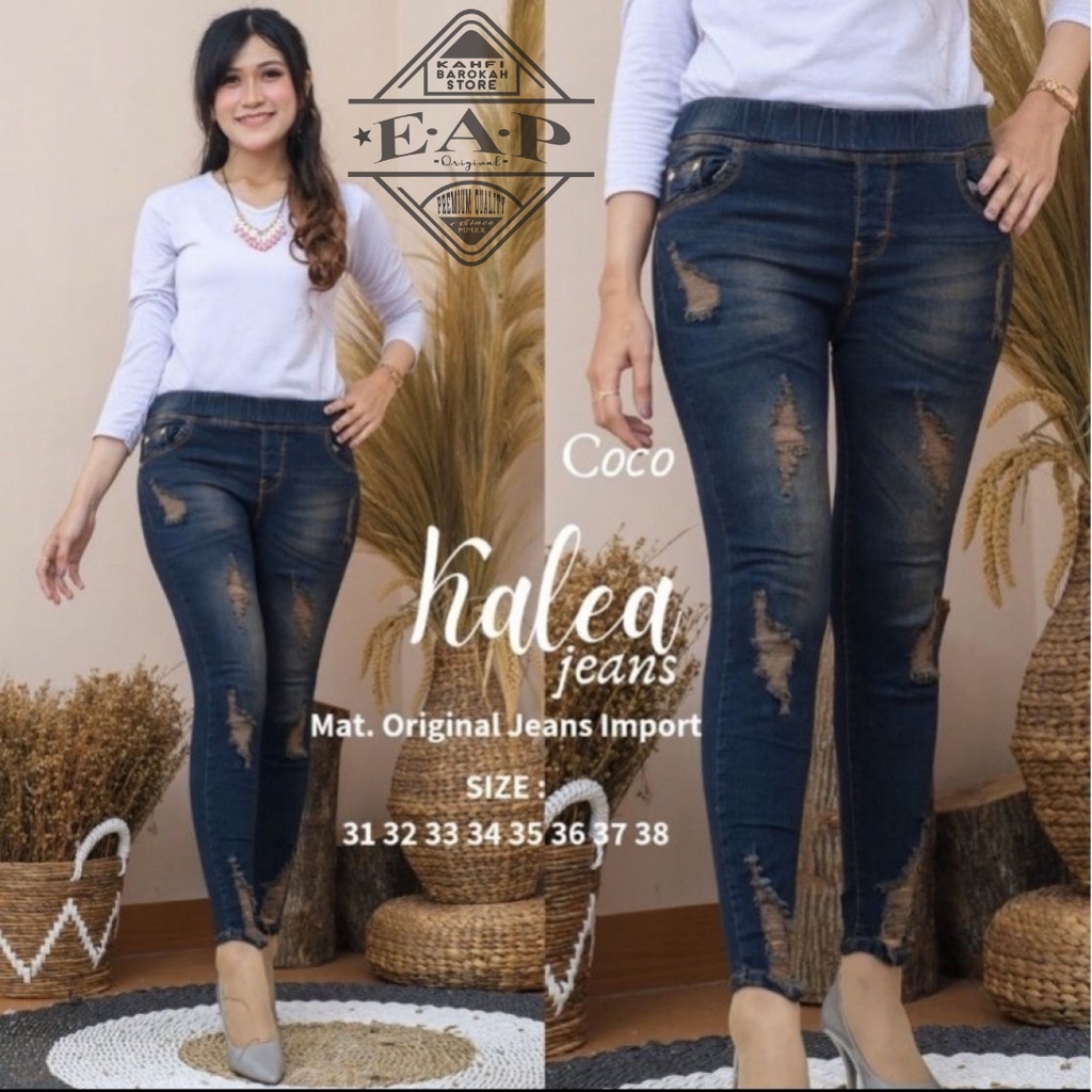 Celana Jeans Wanita Kekinian Celana Wanita Kalea Terbaru 2021