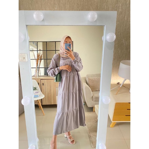 Midi dress polos / Zahra midi dress / Larossa official
