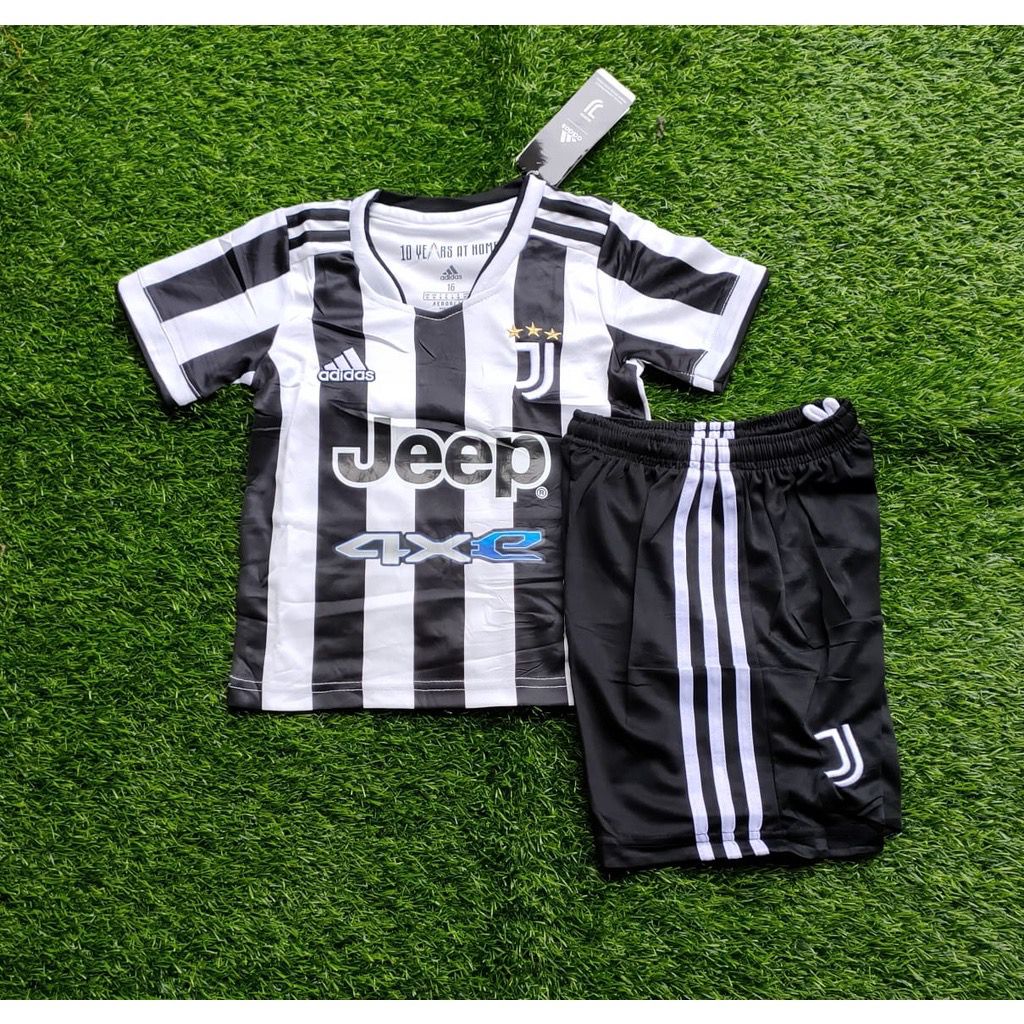 Jersey bola anak jersey kids/anak Juventus home 21/22 gradeori highquality baju bola anak juventus a