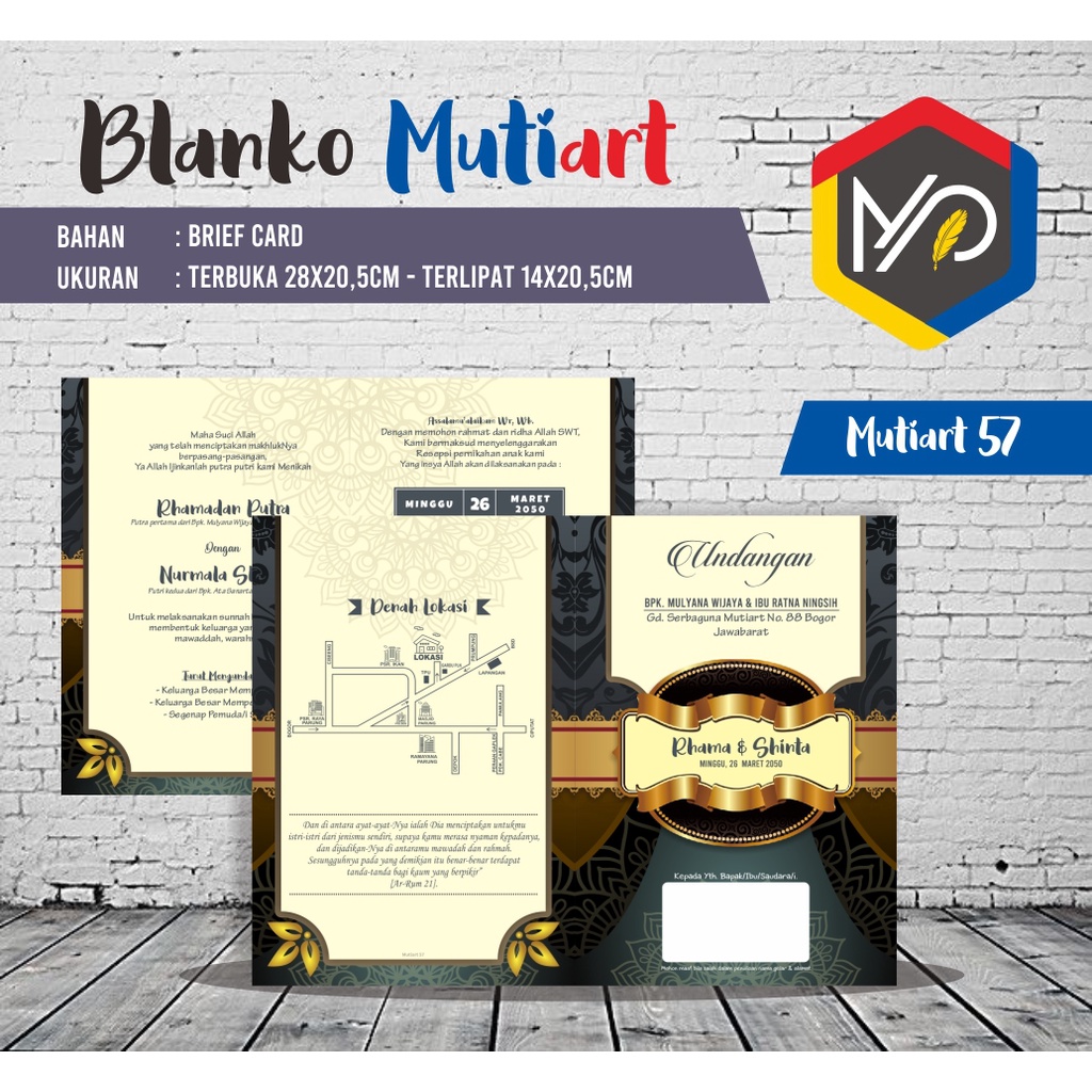 

UNDANGAN BLANKO MUTIART 57