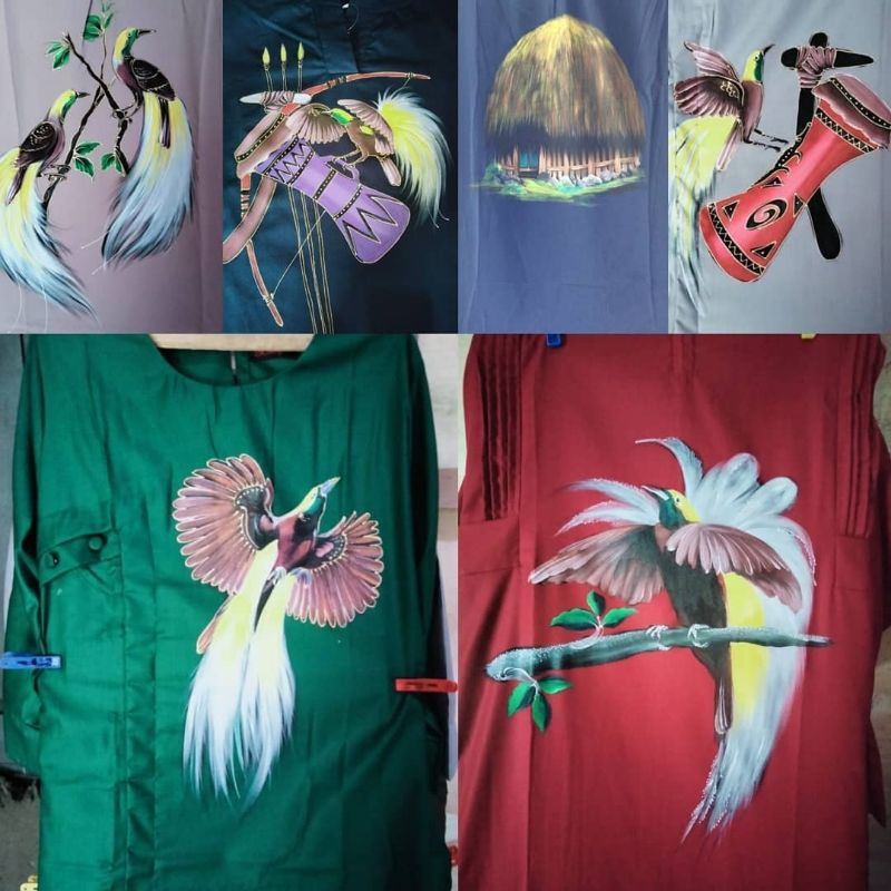 

baju lukis etnik