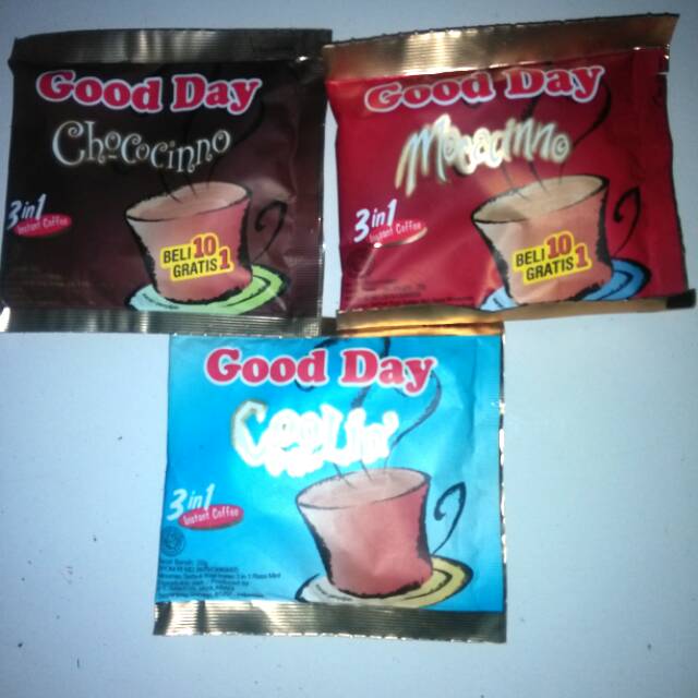 

Kopi good day 3in1 all variant kirim random