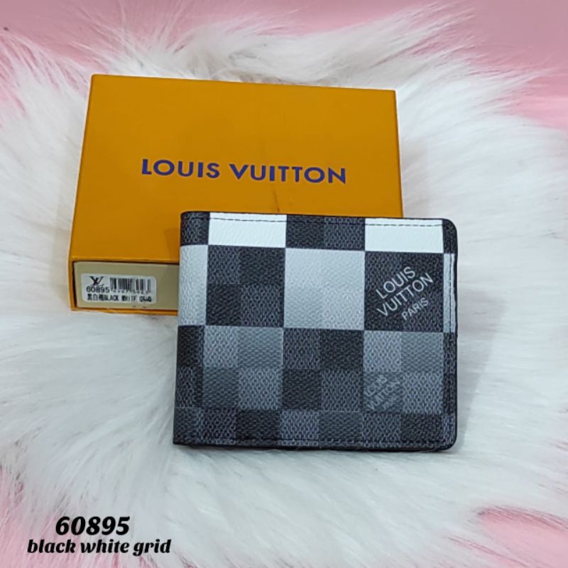 Dompet Pria New Model Produk Import Bahan Sintesis Super Free Box