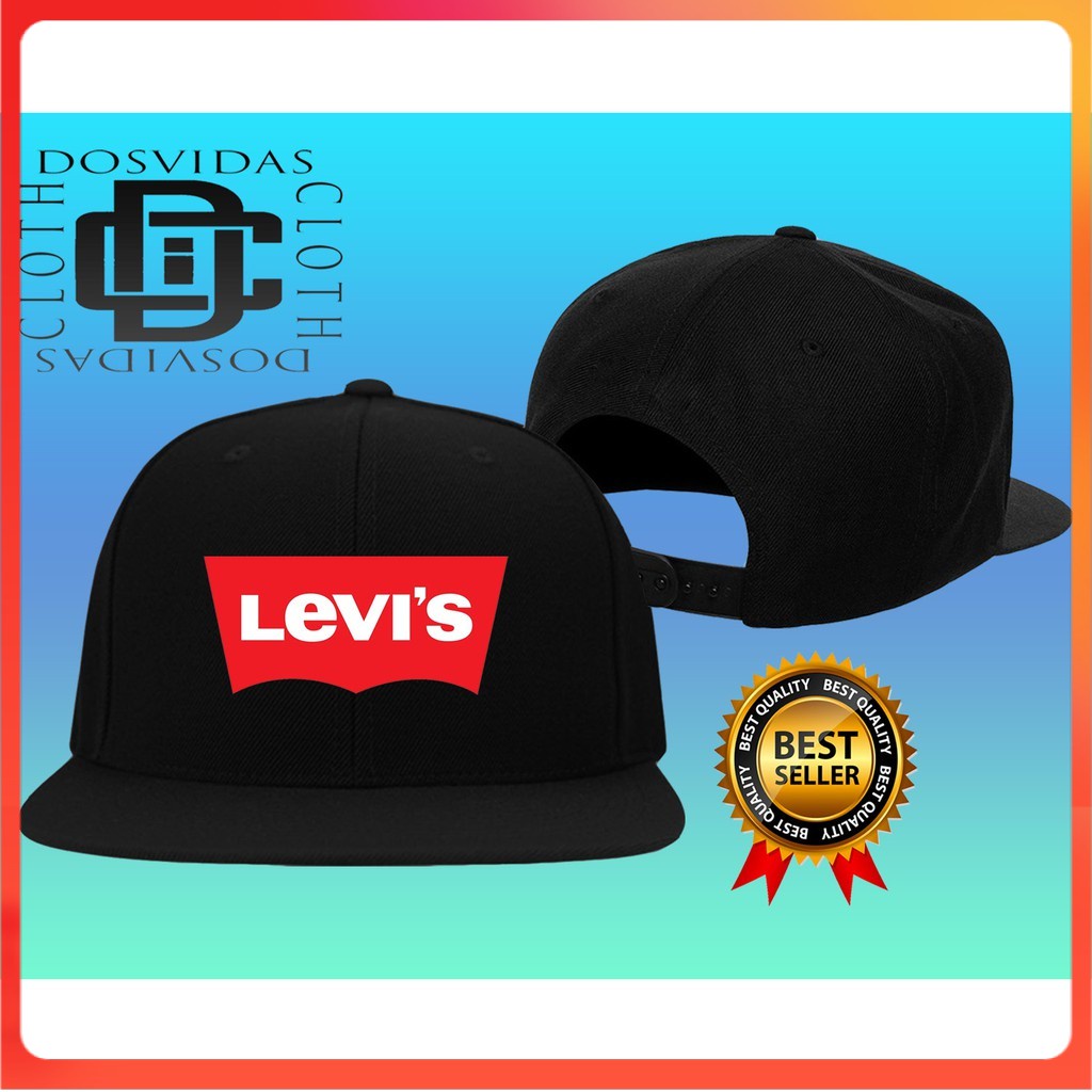 Import Quality Topi Snapback LEVIS JEANS Pria & Wanita LEVIS COD