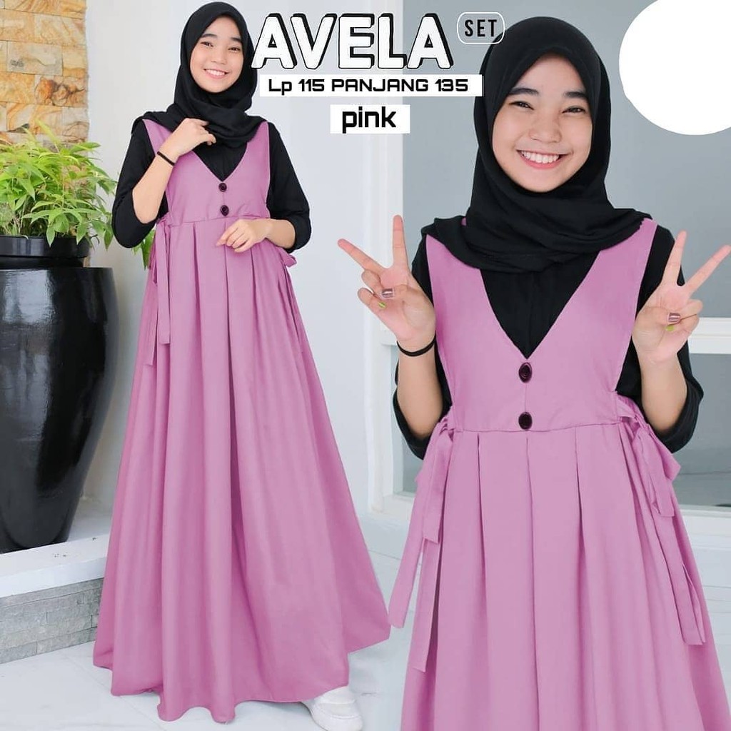 TRAND model Baju  Gamis Remaja Terbaru N muslimah  Kekinian  