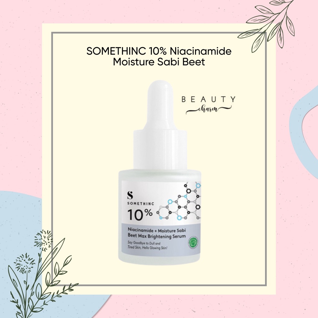 SOMETHINC 10% Niacinamide Moisture Sabi Beet Max Brightening Serum Wajah Cerah