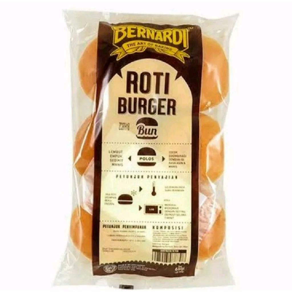 

Bernardi Roti Burger Polos isi 6