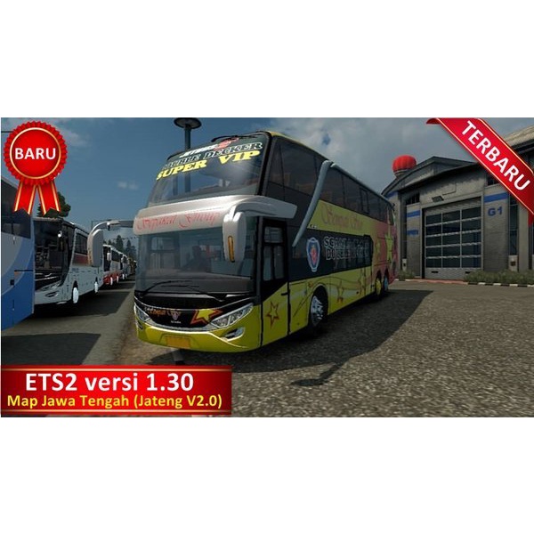 Game Euro Truck Simulator 2 ETS2 1.30 Map Jawa Tengah Jateng V2