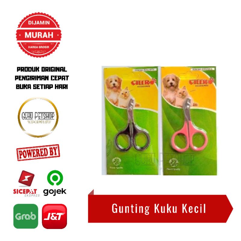 Gunting Kuku Hewan Kecil Anjing Kucing Pet Nail Clipper CP-GK