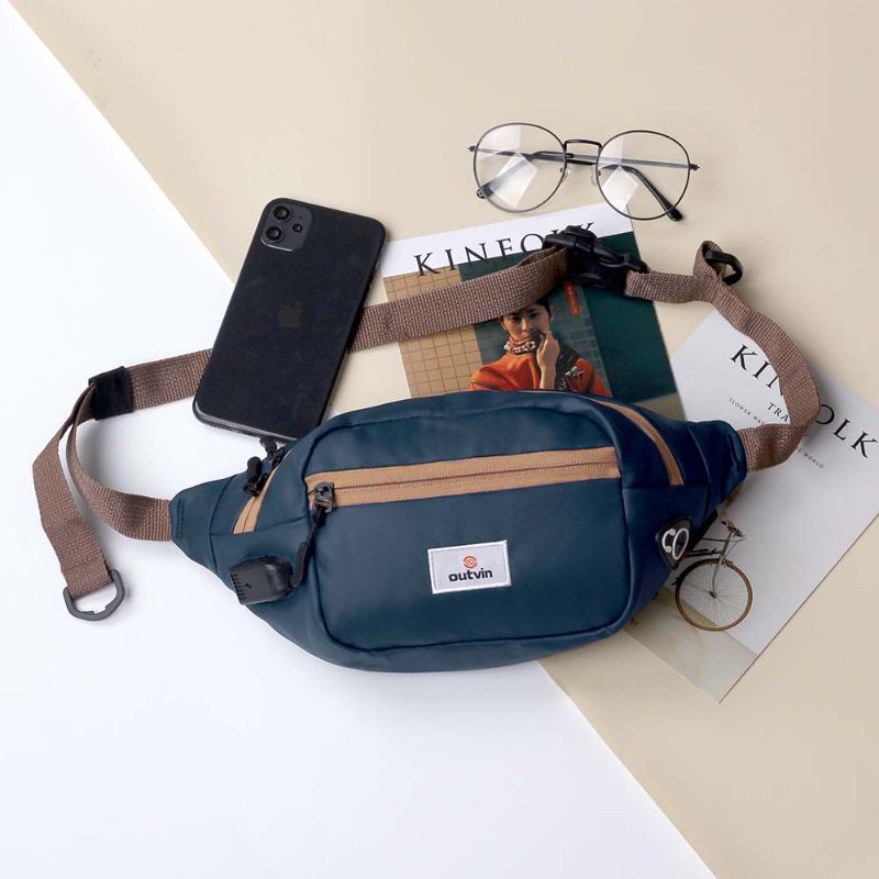 ORIGINAL - Tas Selempang Pria Tahan Air Salempang Slingbag Waterproof Anti Air Keren Stylis Termurah Bahan Bimo | Tas Selempang Tahan Air | Tas Distro