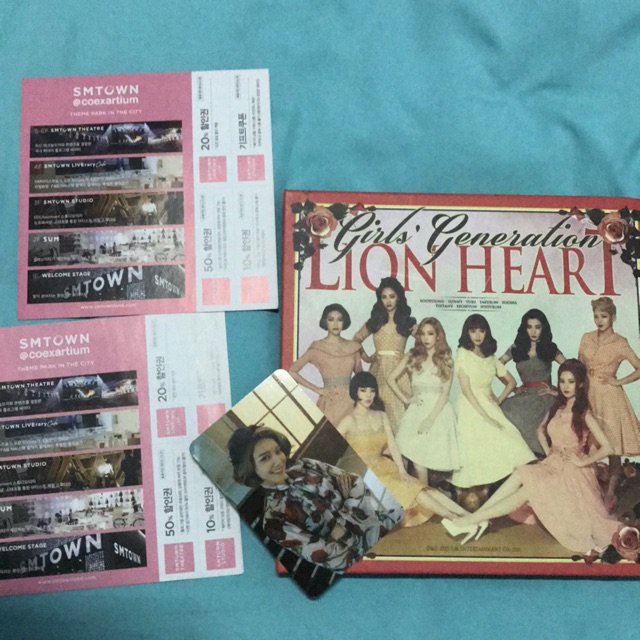 ALBUM SNSD LION HEART PHOTOCARD SOOYOUNG