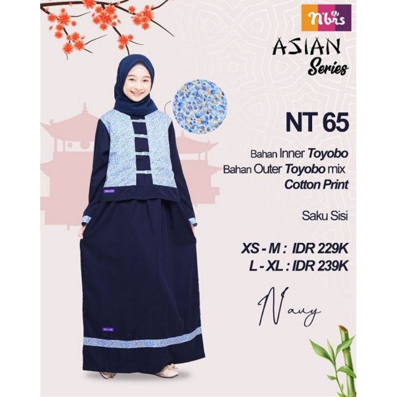 GAMIS ANAK Teen NT 065 Nibras
