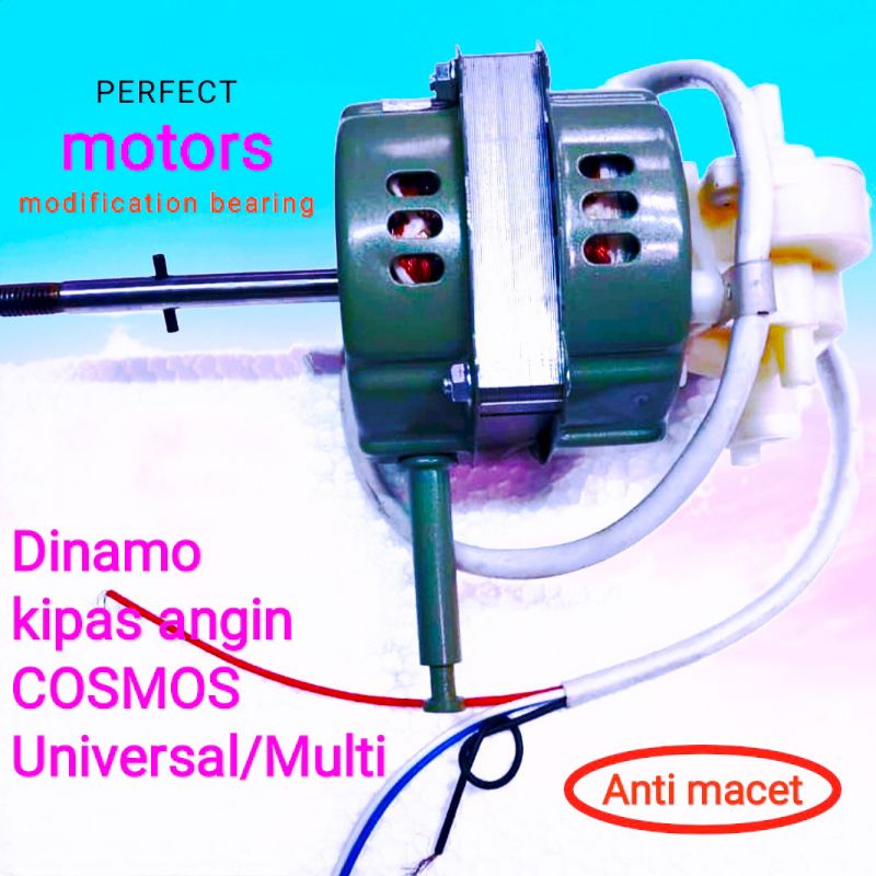 Dinamo mesin kipas angin cosmos maspion 12" - 14" - 16" dinding tembok berdiri bos bushing ball bear
