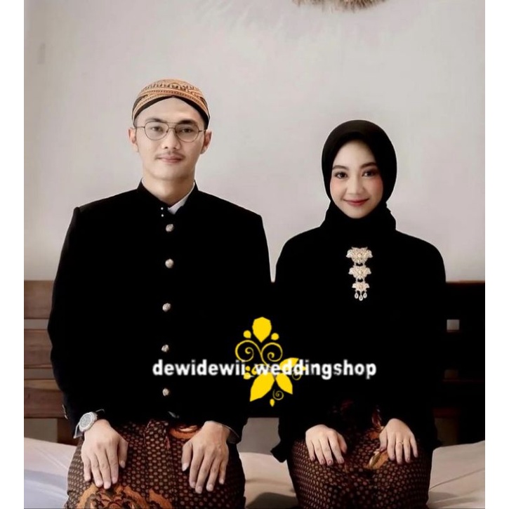 Baju Prewed/ Baju Couple Adat Jawa, Jogja Truntum