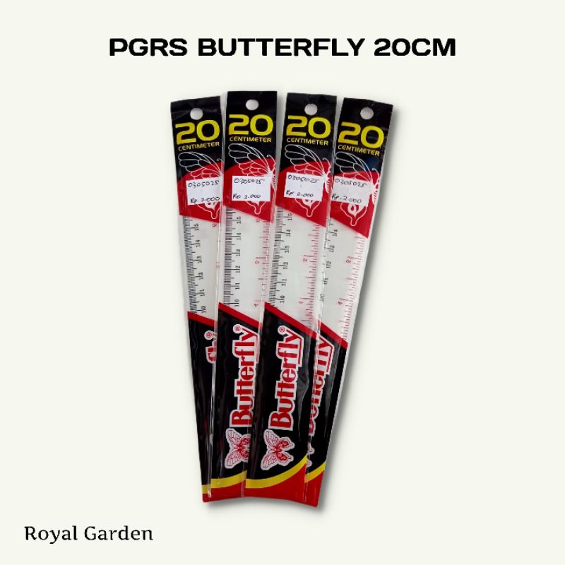 

PENGGARIS BUTTERFLY 20CM