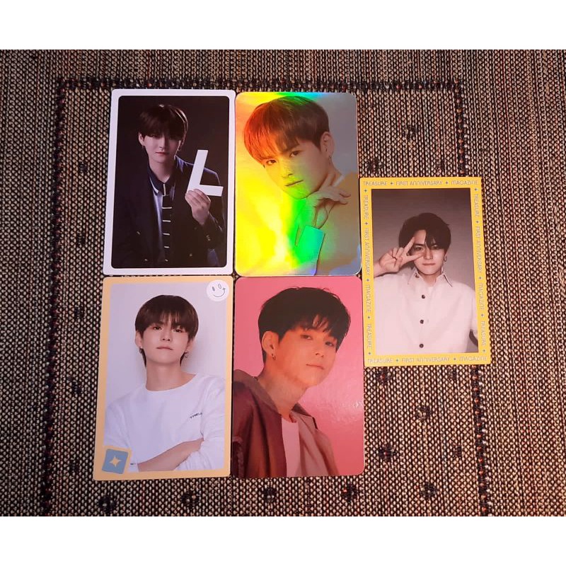 photocard yoshi black concept, rpc magazine, tc b, teuday+id set