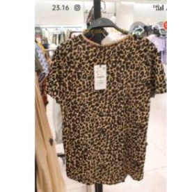 Zara Leopard T-shirt Nagita