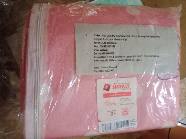 Tas Laundry / Laundry Bag / Tas Serut / Tas Khusus Laundry Small Size 40x50cm Ds29