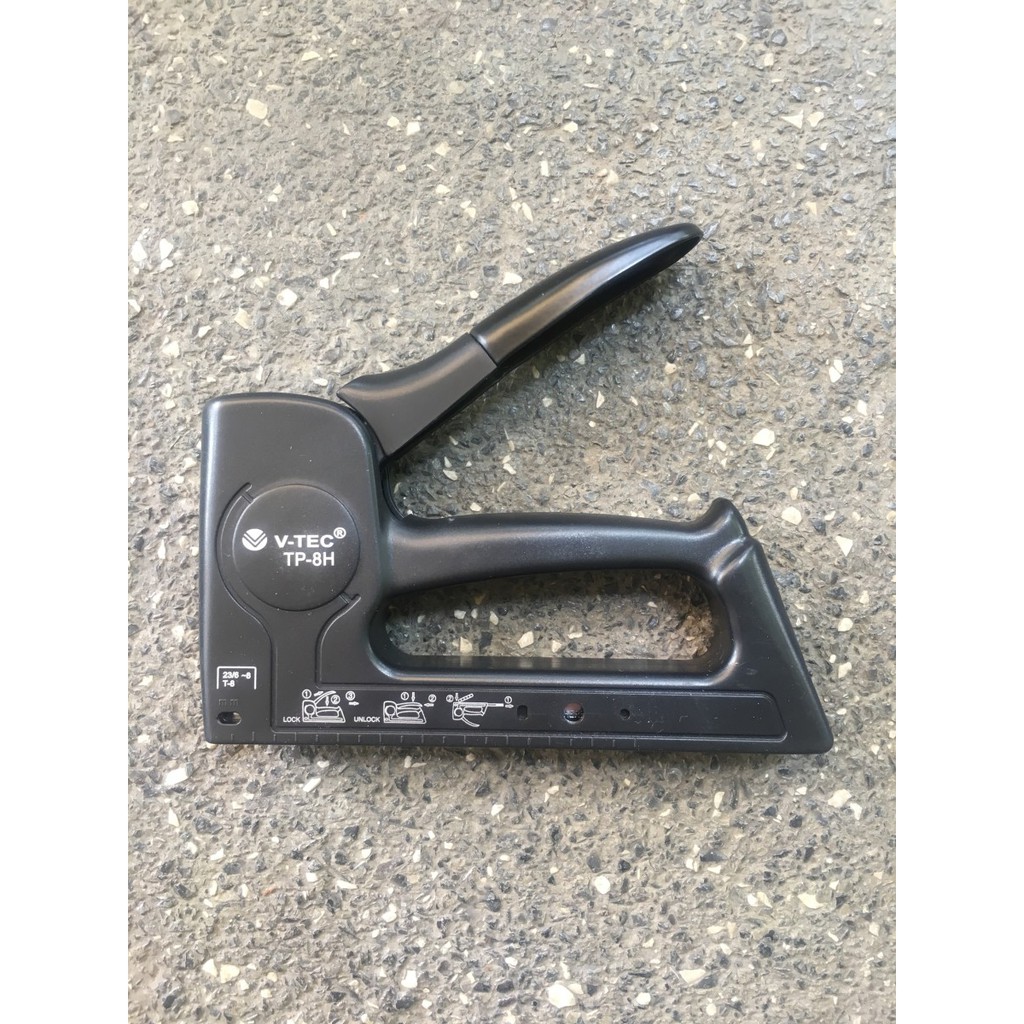 Stapler Tacker TP-8H Mini Tacker - Stapler Tembak V-Tec TP-8H Mini Tacker - Guntacker Vtec TP-8H