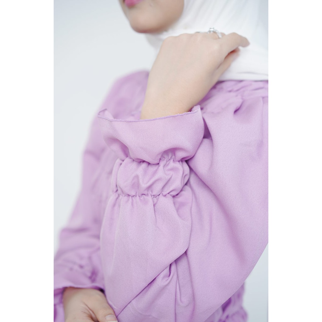 Rebeca Shirred Blouse Atasan Wanita