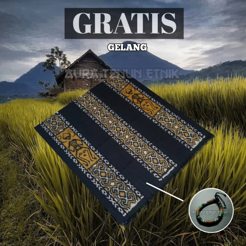 Kain Tenun Troso Jepara Blanket Ikat Etnik Toraja Ntt Fashion Baju Couple Pasangan Pria Wanita