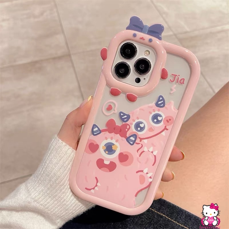 Case Desain Monster 3D Untuk VIVO Y35 Y22 Y12 Y15s Y15A Y01 Y50 Y30 Y20 Y33s Y15 Y11 Y21T Y21 Y21 Y33T Y21A Y33T Y1S Y21T Y21T Y21A Y33T