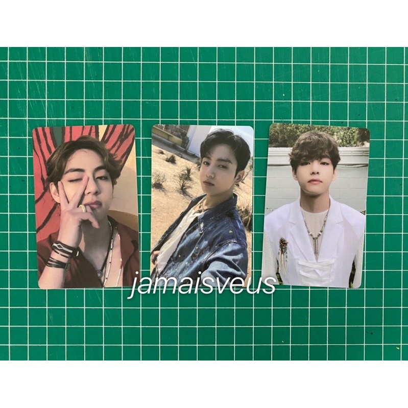 PC LD (LUCKY DRAW) BTS BUTTER SOUNDWAVE POWER STATION M2U - TAEHYUNG V JUNGKOOK TAEKOOK
