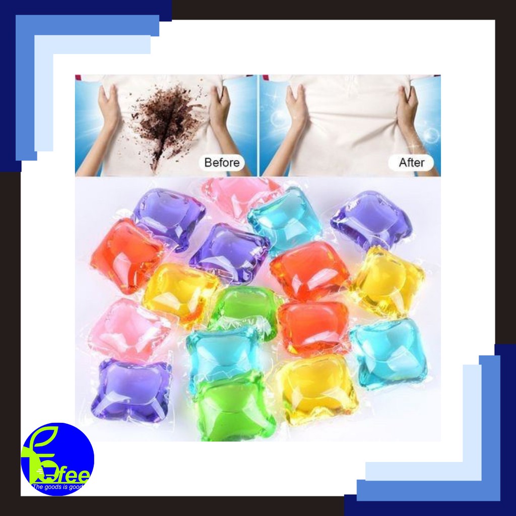 1 Toples Sabun Jelly Laundry Beads Sabun Cuci Baju Isi