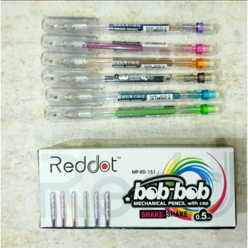 

Reddot Pensil Mekanik Shake-Shake Warna 0.5mm