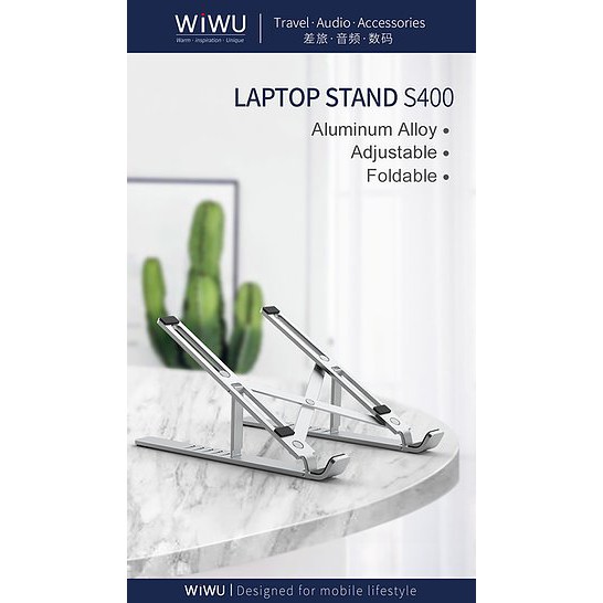 WiWU S400 Laptop Stand Adjustable Portable Laptop Holder