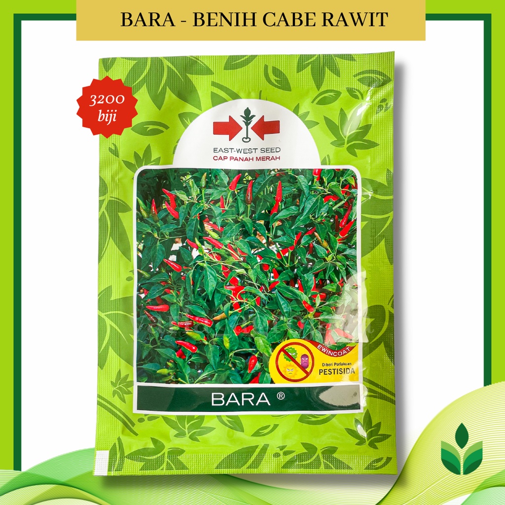 Benih Bibit Cabe Rawit Bara - Cap Panah Merah