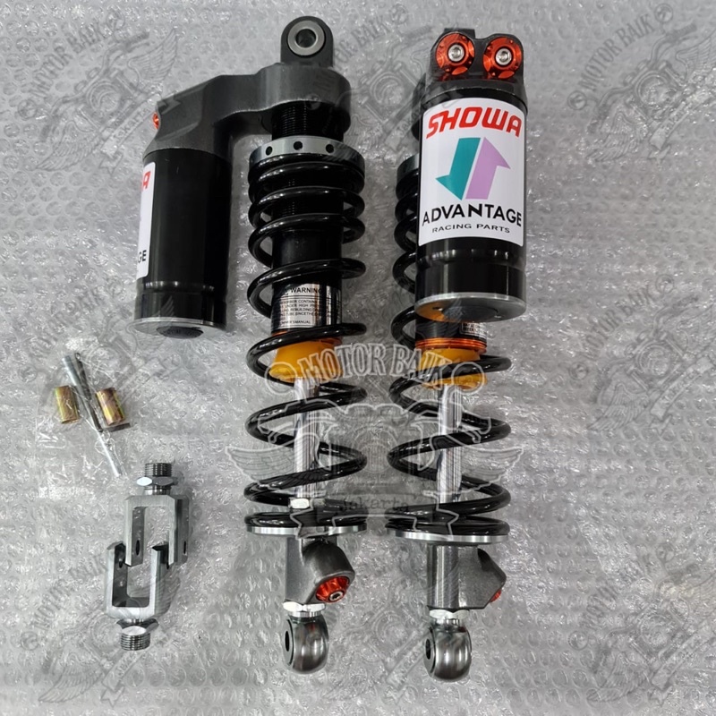 Shockbreaker shock sok belakang 340mm tabung atas SHOWA STELAN CLICK