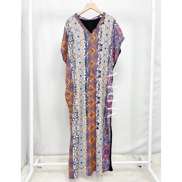 MDLV ~ 91982# Homewear Maxi Dress Maxi Jumbo Import