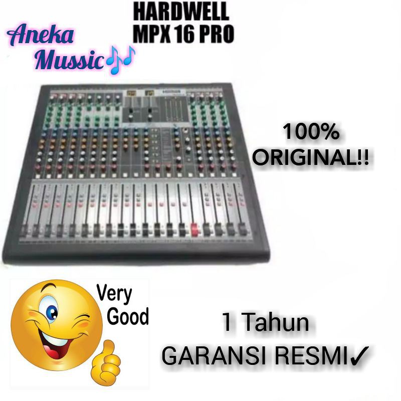 Mixer Audio HARDWELL MPX 16 Pro Original 16 Channel