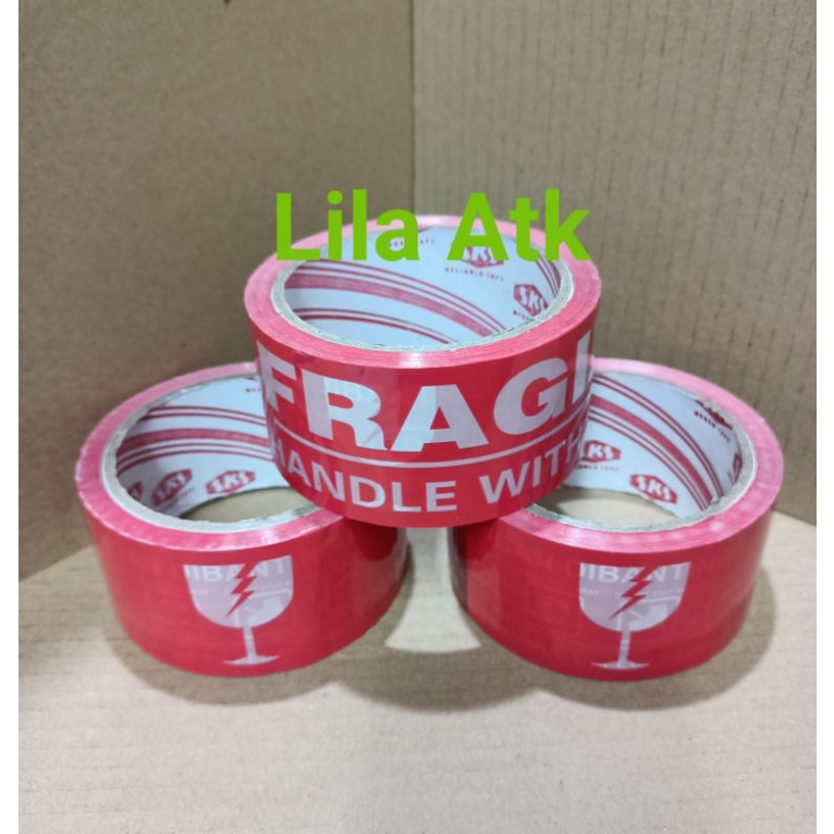 

Lakban Merah Fragile 48mm 50yard