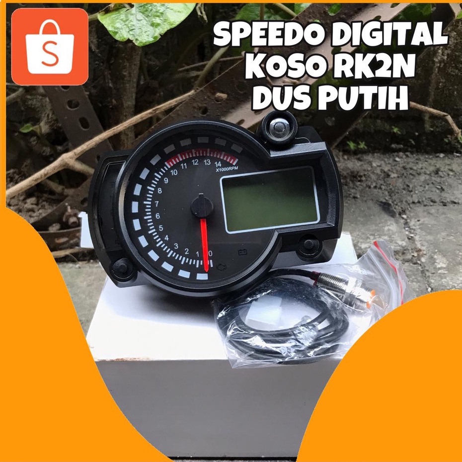 SPEEDO KOSO RX2N KARDUS PUTIH SPEEDO DIGITAL KOSO PNP CB