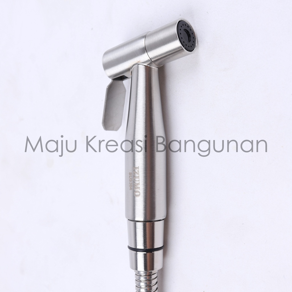 Jet Shower Set Full Stainless SUS 304 Kepala Washer Semprotan Kloset Cebok Kamar Mandi Bidet Toilet