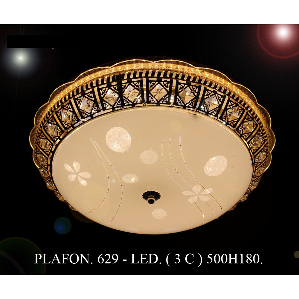 Lampu plafon led kristal / lampu hias / lampu kristal 629-500