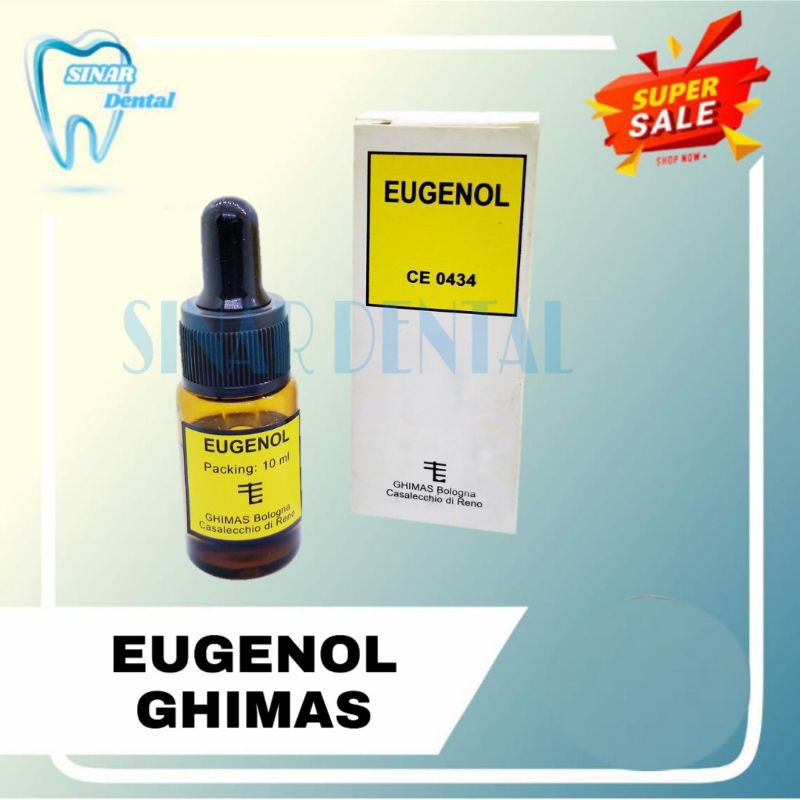 Jual EUGENOL GHIMAS 10ML MINYAK CENGKEH PENYEDA NYERI | Shopee Indonesia