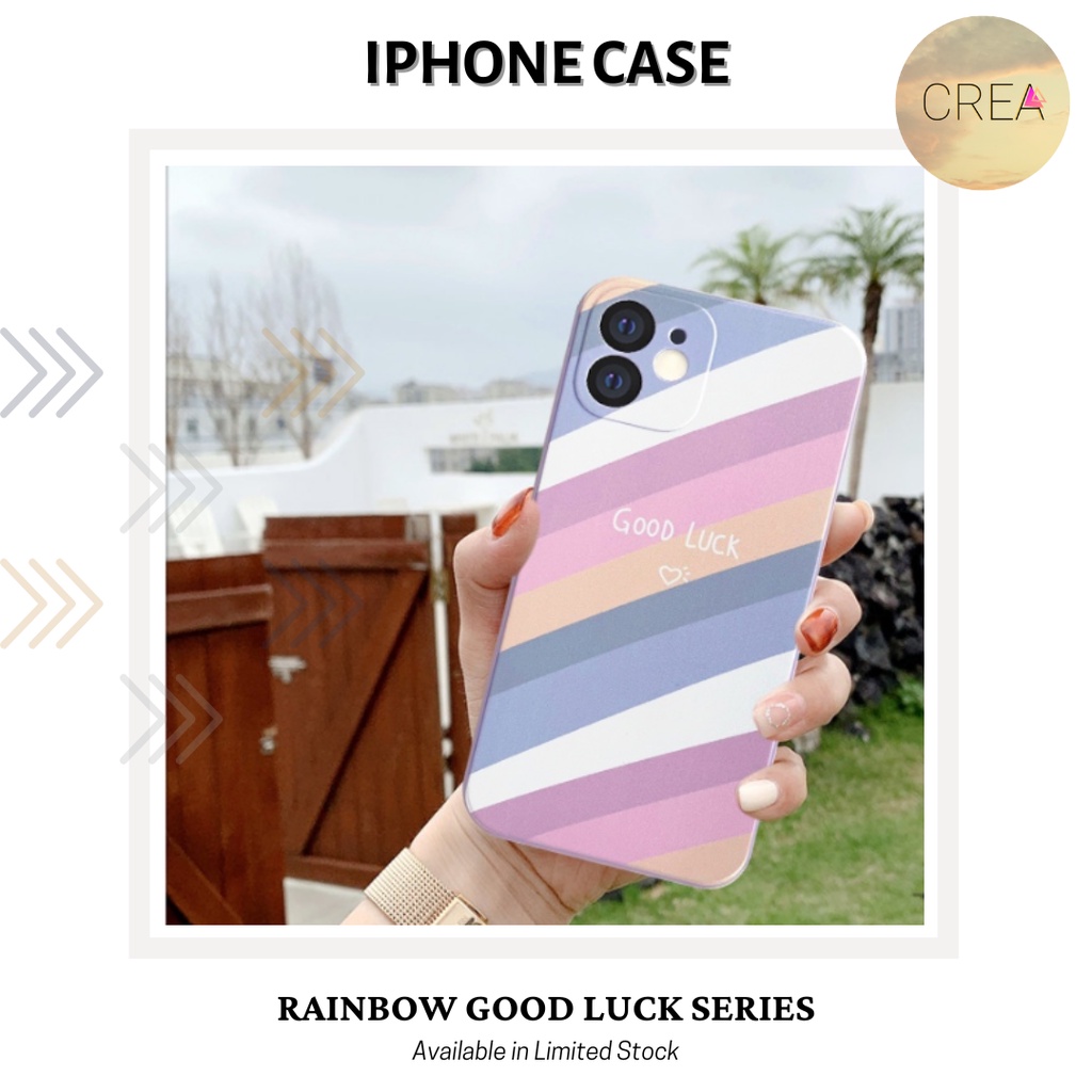 Casing iPhone / iPhone Case / Soft Case - Rainbow Good Luck Iphone 11