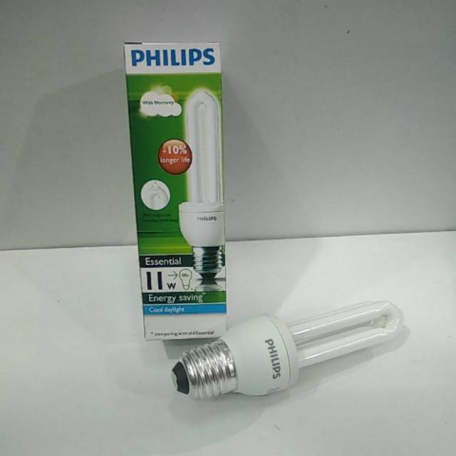 lampu philips essential 11w