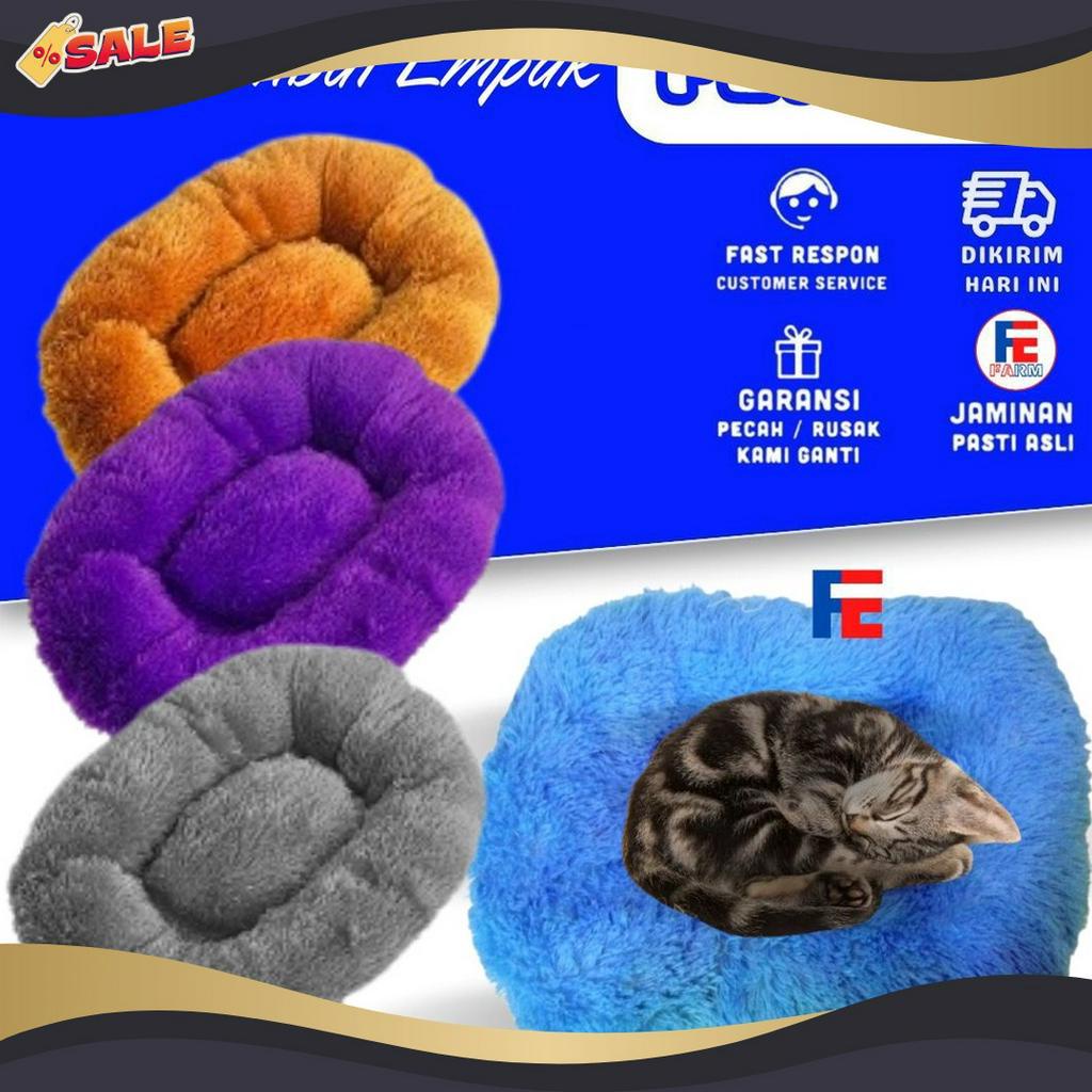 DISCOUNT Kasur Alas Kandang Kucing Dan Anjing Bahan Kain Bulu Rasfur Uk Besar FEFARM
