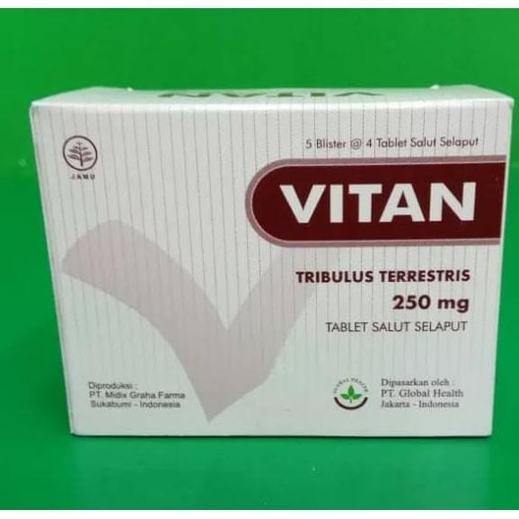 VITAN TRIBULUS TERRESTRIS 250 MG 1 BOX ISI 20 TABLET Lc