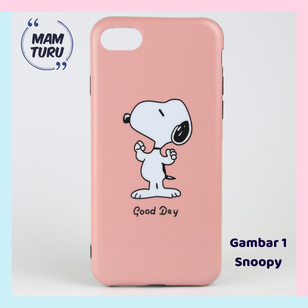 BISA COD Casing IPhone X XR XS XSMAX Softcase Gambar Kartun Animasi Lucu